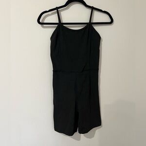 3/$15 Black Sleeveless workout Romper